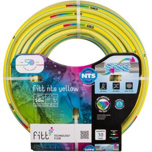 FITT - Nts Gelber Gartenschlauch - Robust & Flexibel - 50m FITT - Nts Gelber Gartenschlauch - Robust & Flexibel - 50m