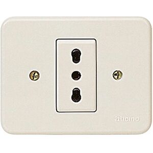 BTicino 1115N Presa - Avorio - Bipasso - Presa BTicino 1115N Presa - Avorio - Bipasso - Presa