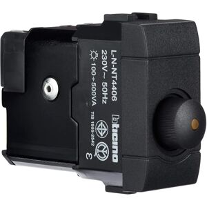 Dimmer BTicino L4406 Living Light - Carico resistivo 500W - Antracite Dimmer BTicino L4406 Living Light - Carico resistivo 500W - Antracite