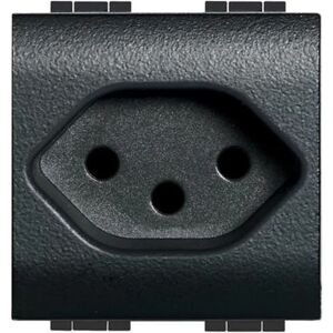 Legrand 10A 2-Module Switch - Antracita - Electrical Switch Legrand 10A 2-Module Switch - Antracita - Electrical Switch