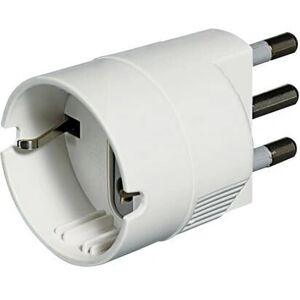 Bticino S3624D Strömadapter - Schuko, 16A, Vit Bticino S3624D Strömadapter - Schuko, 16A, Vit