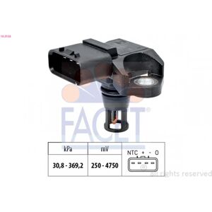 Facet 10.3158 - Air Pressure Sensor - Height Adaptation Facet 10.3158 - Air Pressure Sensor - Height Adaptation