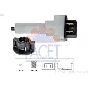 FACET 8012510039786 Interruptor de luz de freno - Función mecánica FACET 8012510039786 Interruptor de luz de freno - Función mecánica