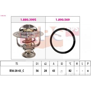 EPS Modèle 1.880.444 Thermostat d'eau - Compatible Toyota - Publicité EPS Modèle 1.880.444 Thermostat d'eau - Compatible Toyota - Publicité