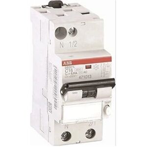 ABB 16A RCBO - 30mA, Tipo C, 2 Moduli - Interruttore differenziale ABB 16A RCBO - 30mA, Tipo C, 2 Moduli - Interruttore differenziale
