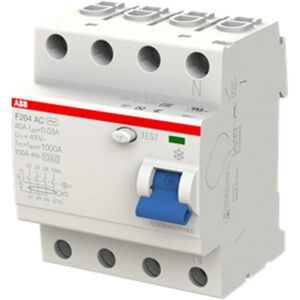 ABB Residual Current Breaker 40A 30mA Type AC - 4P ABB Residual Current Breaker 40A 30mA Type AC - 4P