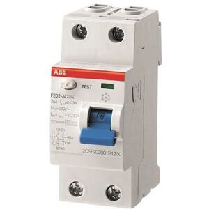ABB Feilstrømsbryter - 40A, Type A, 2 poler ABB Feilstrømsbryter - 40A, Type A, 2 poler