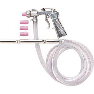 Pistola sabbiatrice FERVI con ugelli in ceramica 4-7 mm Pistola sabbiatrice FERVI con ugelli in ceramica 4-7 mm