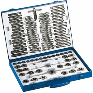 FERVI M218 Set of Tungsten Steel Taps & Dies - 110 pcs FERVI M218 Set of Tungsten Steel Taps & Dies - 110 pcs