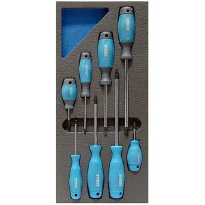 Fervi TM01/018 Kreuzschlitz-Schraubendreher-Set - Weiche Hülle Fervi TM01/018 Kreuzschlitz-Schraubendreher-Set - Weiche Hülle