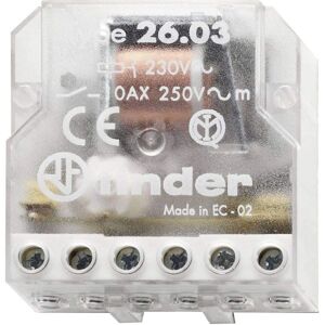 Finder 26.03.8.024.0000 10A Step Relay - Relay and contact block Finder 26.03.8.024.0000 10A Step Relay - Relay and contact block