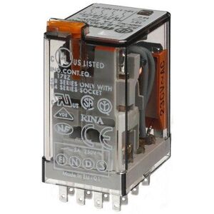 Finder 55.34.8.012.0040 Relais - 12V AC, 4 Contacts, 7A Finder 55.34.8.012.0040 Relais - 12V AC, 4 Contacts, 7A