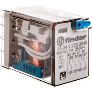 Finder 55.34.9.220.0040 Mechanical Test Relay - Relay Finder 55.34.9.220.0040 Mechanical Test Relay - Relay