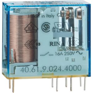 Finder 40.61.9.024.4000 Relais - 24 V/DC, 16 A, Monostabil Finder 40.61.9.024.4000 Relais - 24 V/DC, 16 A, Monostabil