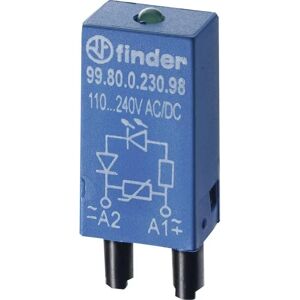 Finder Module 94/95/97 Plug-in - Blue - Relay Compatible Finder Module 94/95/97 Plug-in - Blue - Relay Compatible