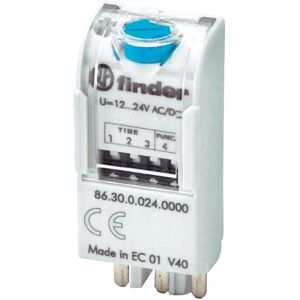 Finder 86.30.0.024.0000 Time Delay Relay - Industrial Timer Module Finder 86.30.0.024.0000 Time Delay Relay - Industrial Timer Module