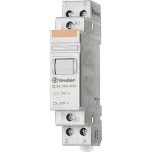 Finder Relé de potencia 22 Series - Industrial Relay, 230V, 20A Finder Relé de potencia 22 Series - Industrial Relay, 230V, 20A