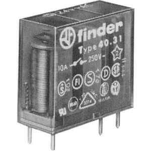 Finder Power Relay 40 Series - SPDT 12V AC, 10A, PCB Mount Finder Power Relay 40 Series - SPDT 12V AC, 10A, PCB Mount