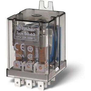FINDER 60.63.8 - 3-Pole 12 V AC Relay FINDER 60.63.8 - 3-Pole 12 V AC Relay