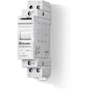 Relais Finder 20.22 Bipolaire 230V AC Rail DIN - Publicité Relais Finder 20.22 Bipolaire 230V AC Rail DIN - Publicité