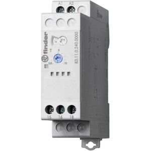Finder serie 83 timerrelä - Monofunktionellt, 24-240V, 16A Finder serie 83 timerrelä - Monofunktionellt, 24-240V, 16A