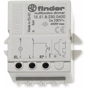 FINDER - Finder 155182300400 Relais variateur - Incandescent & LED - Publicité FINDER - Finder 155182300400 Relais variateur - Incandescent & LED - Publicité