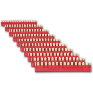 Finder 093.16.1 Jumper - 16 Pins - Red - 250 V AC - for Series 39/93 Relays Finder 093.16.1 Jumper - 16 Pins - Red - 250 V AC - for Series 39/93 Relays