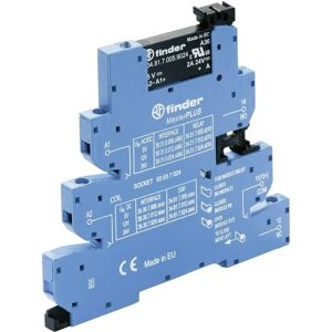 Finder 39.30.7.024.9024 Solid State Relay Module - 2A, 24V DC, DIN Mount Finder 39.30.7.024.9024 Solid State Relay Module - 2A, 24V DC, DIN Mount
