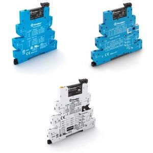 Finder 39.30.0.024.8240 Elektrisch relais - Blauw - 230V/AC Finder 39.30.0.024.8240 Elektrisch relais - Blauw - 230V/AC