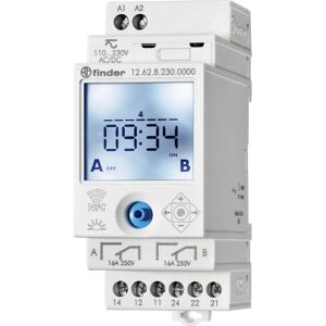 Finder 16A Digital Weekly Timer - NFC, 2 Contacts - Programmable Finder 16A Digital Weekly Timer - NFC, 2 Contacts - Programmable
