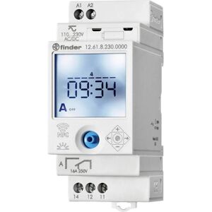 Finder Modell 12.A1 Wochenzeitschaltuhr Astro NFC - Elektrischer Relais Finder Modell 12.A1 Wochenzeitschaltuhr Astro NFC - Elektrischer Relais