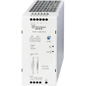 Finder 78.2E.1.230.2414 Power Supply - 24V DC, 240W, DIN Rail Finder 78.2E.1.230.2414 Power Supply - 24V DC, 240W, DIN Rail