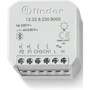 Finder Funkrelais 13.22 - Elektronisches Relais, Bluetooth, Weiß Finder Funkrelais 13.22 - Elektronisches Relais, Bluetooth, Weiß