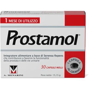 Menarini Supporto alla prostata - Serenoa repens - 30 capsule Menarini Supporto alla prostata - Serenoa repens - 30 capsule