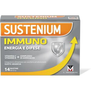 A.Menarini Ind.Farm.Riun.Srl Sustenium Immuno Energy - Supporto immunitario - 14 bustine A.Menarini Ind.Farm.Riun.Srl Sustenium Immuno Energy - Supporto immunitario - 14 bustine