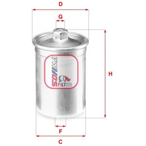 Filtro carburante SOFIMA S1506B - Cartuccia Filtro carburante SOFIMA S1506B - Cartuccia