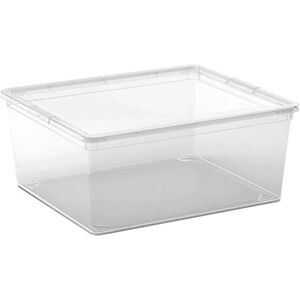 Contenitore C-Box M - Trasparente - 18L - 40x34x17cm Contenitore C-Box M - Trasparente - 18L - 40x34x17cm
