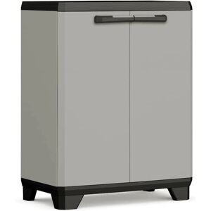 Armario de almacenamiento Keter - Gris y negro - 68x39x90cm - Armario de almacenamiento Armario de almacenamiento Keter - Gris y negro - 68x39x90cm - Armario de almacenamiento