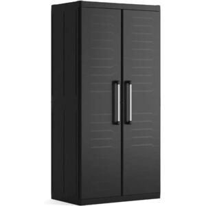 Armario Detroit XL Keter - Estantes ajustables, Con cerradura, Plástico Armario Detroit XL Keter - Estantes ajustables, Con cerradura, Plástico