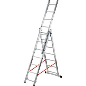 Échelle télescopique Gierre en aluminium - 4,87m max - Publicité Échelle télescopique Gierre en aluminium - 4,87m max - Publicité