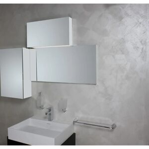 Koh-I-Noor CHIMERA 3D 130x40x90 - Edelstahl - 5mm Glas - Spiegel Koh-I-Noor CHIMERA 3D 130x40x90 - Edelstahl - 5mm Glas - Spiegel