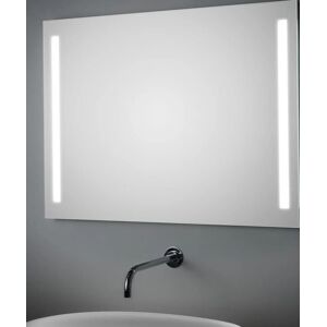 Specchio LED Koh-i-Noor Modello LC0300 con Illuminazione Laterale - Specchio, 60x60cm Specchio LED Koh-i-Noor Modello LC0300 con Illuminazione Laterale - Specchio, 60x60cm