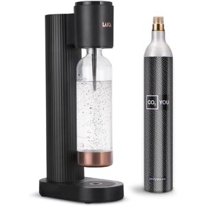Mașină de Apă Carbogazoasă Laica - Model HI8200L - Manual, Negru Mașină de Apă Carbogazoasă Laica - Model HI8200L - Manual, Negru