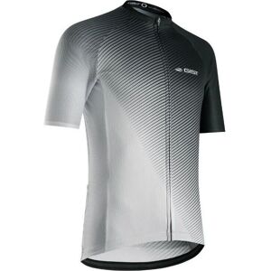 Gist Flow Weiß/Schwarz Radtrikot - Kurzarm-Performance-Bekleidung Gist Flow Weiß/Schwarz Radtrikot - Kurzarm-Performance-Bekleidung