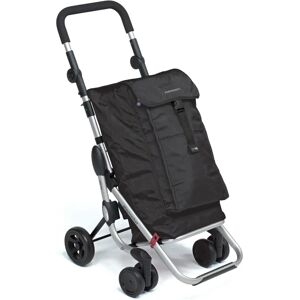 Foppapedretti Go Up Borsa trolley in Alluminio Nero - Carrello della spesa Foppapedretti Go Up Borsa trolley in Alluminio Nero - Carrello della spesa