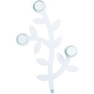 Foppapedretti Appendialbero Wall-mounted Coat Rack - 3 Hooks - White Foppapedretti Appendialbero Wall-mounted Coat Rack - 3 Hooks - White