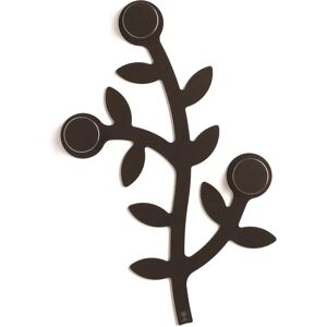 Foppapedretti Appendialbero Wenge Wall-mounted Coat Rack - 3 Hooks Foppapedretti Appendialbero Wenge Wall-mounted Coat Rack - 3 Hooks