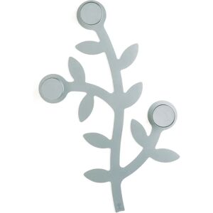 Foppapedretti Appendialbero Wall-mounted Coat Rack - 3 Hooks - Silver Foppapedretti Appendialbero Wall-mounted Coat Rack - 3 Hooks - Silver