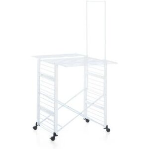 Sechoir pliable SuperGulliver de Foppapedretti - Aluminium, Noir, Blanc - Publicité Sechoir pliable SuperGulliver de Foppapedretti - Aluminium, Noir, Blanc - Publicité