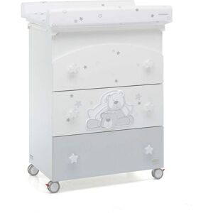 Set Bagno e Fasciatoio Foppapedretti Dolcestella - Bianco Set Bagno e Fasciatoio Foppapedretti Dolcestella - Bianco